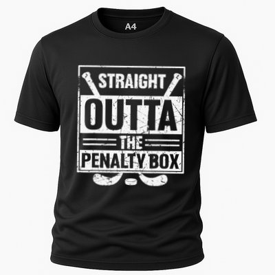 Stright Outta The Penalty Box Ice Hockey Hockey Ice Hockey Performance Shirt