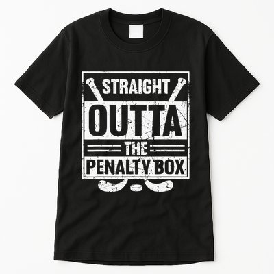 Stright Outta The Penalty Box Ice Hockey Hockey Ice Hockey Tall T-Shirt