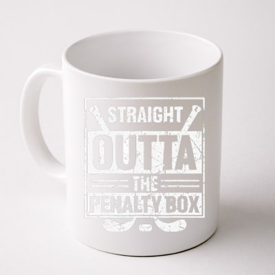 Stright Outta The Penalty Box Ice Hockey Hockey Ice Hockey Coffee Mug