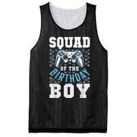 Squad Of The Birthday Boy Matching Video Gamer Birthday Mesh Reversible Basketball Jersey Tank