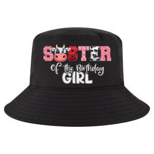 Sister of The Birthday  Cow Family Cow Farm Matching Cool Comfort Performance Bucket Hat