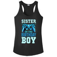 Sister of the Birthday Matching Video Gamer Birthday Ladies PosiCharge Competitor Racerback Tank