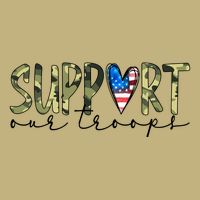 Support Our Trooper Usa Heart Sustainable Beanie