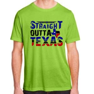 Straight Outta Texas Logo Adult ChromaSoft Performance T-Shirt