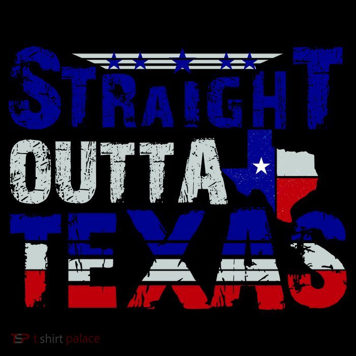 Straight Outta Texas Logo Premium T-Shirt