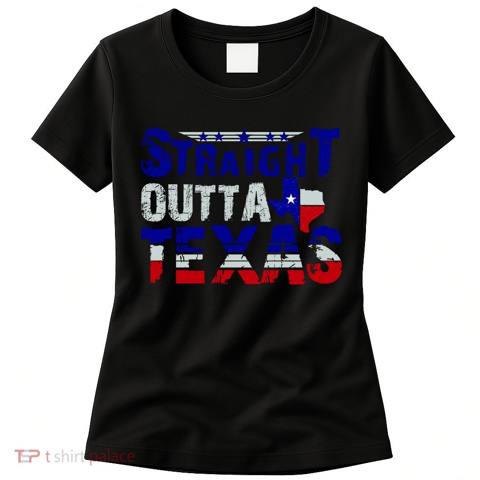 Straight Outta Texas Logo Womens T-Shirt