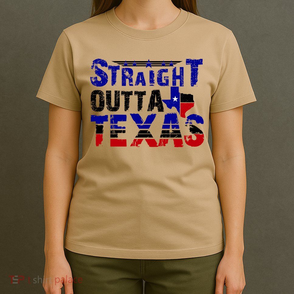 Straight Outta Texas Logo T-Shirt