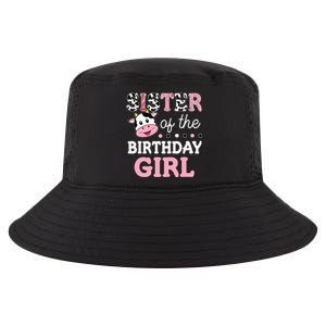 Sister Of The Birthday Girl Farm Cow Sister 1st Cool Comfort Performance Bucket Hat