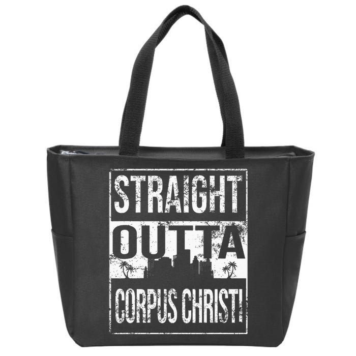 Straight Outta Texas Proud Fan Zip Tote Bag