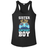 Sister Of The Birthday Boy Matching Video Gamer Birthday Ladies PosiCharge Competitor Racerback Tank