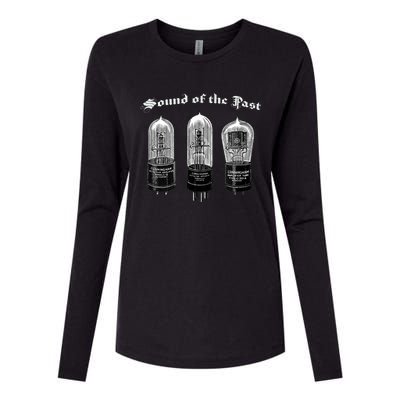 Sound Of The Past Antique Radio Collector Womens Cotton Relaxed Long Sleeve T-Shirt