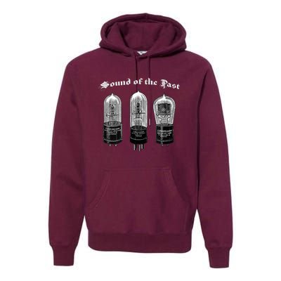 Sound Of The Past Antique Radio Collector Premium Hoodie