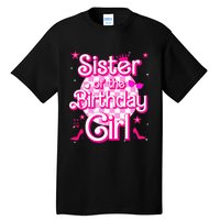 Sister Of The Birthday Girl Doll Family Party Tall T-Shirt