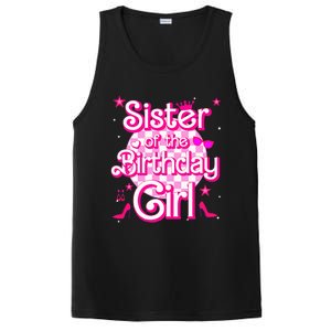 Sister Of The Birthday Girl Doll Family Party PosiCharge Competitor Tank