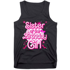 Sister Of The Birthday Girl Doll Family Party Tank Top