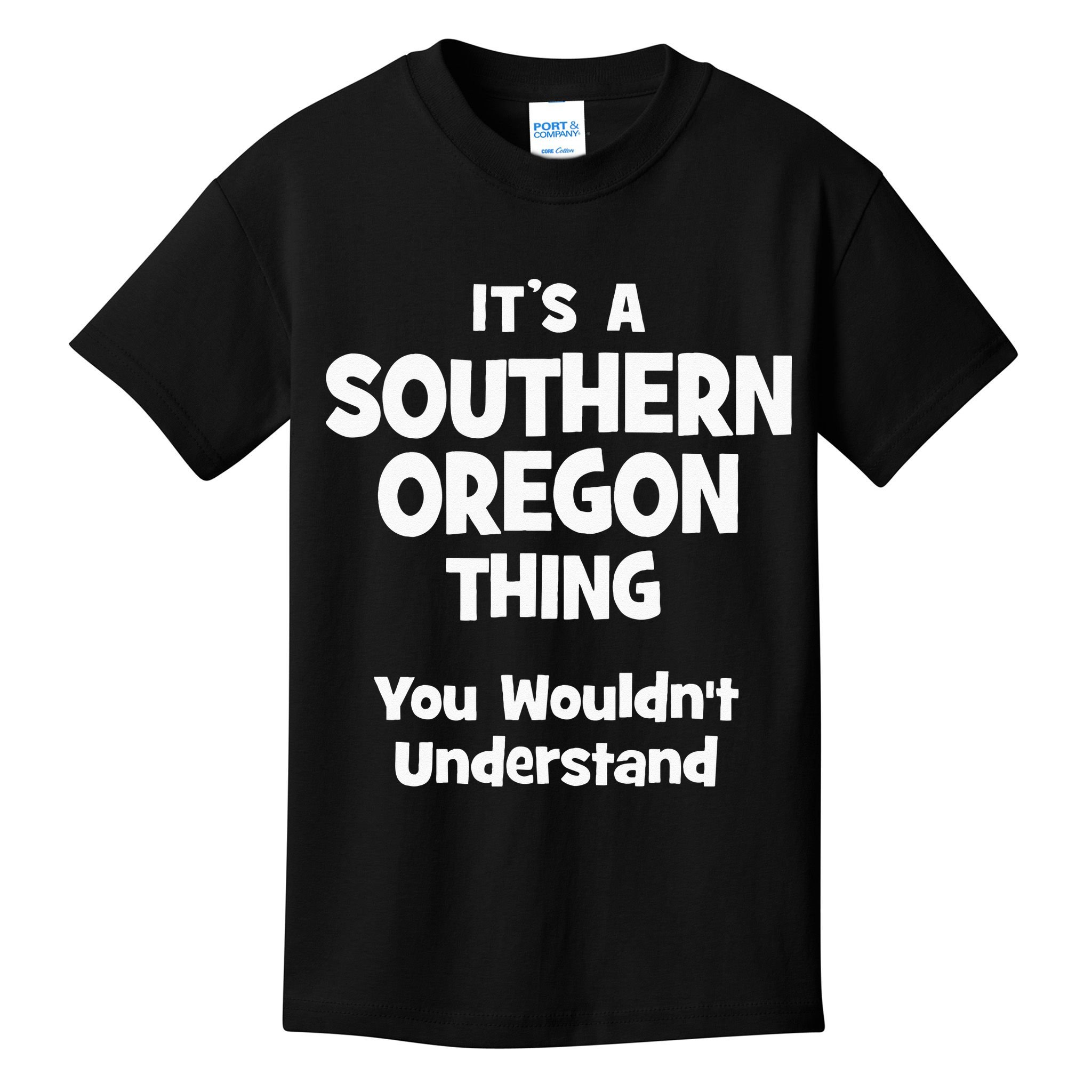 Southern Oregon Thing College University Alumni Funny Kids T-Shirt