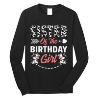 Sister Of The Birthday Cow Birthday Farm Animal Long Sleeve Shirt