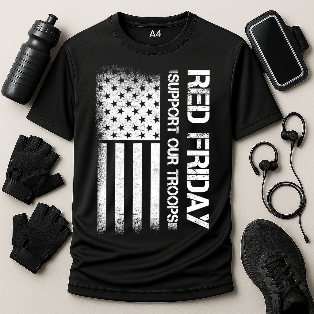 Support Our Troops Red Friday Performance Shirt