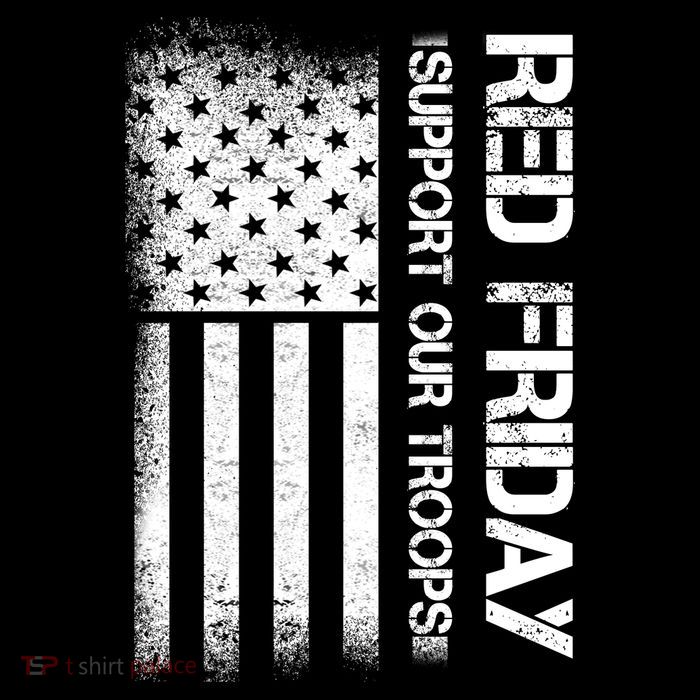 Support Our Troops Red Friday Impact Tech Backpack