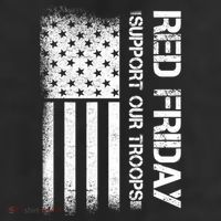 Support Our Troops Red Friday 11oz C Handle Ceramic Mug
