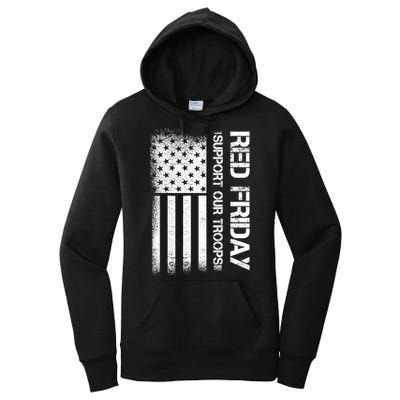 Support Our Troops Red Friday Women's Pullover Hoodie