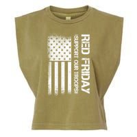 Support Our Troops Red Friday Garment-Dyed Women's Muscle Tee