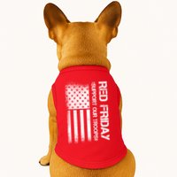Support Our Troops Red Friday Doggie Tank