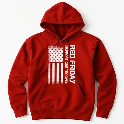 Support Our Troops Red Friday Hoodie