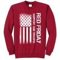Support Our Troops Red Friday Tall Sweatshirt
