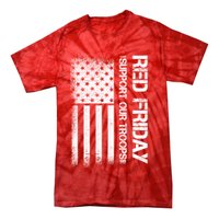 Support Our Troops Red Friday Tie-Dye T-Shirt