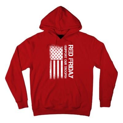 Support Our Troops Red Friday Tall Hoodie