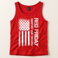 Support Our Troops Red Friday Tank Top