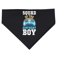 Squad Of The Birthday Boy Matching Video Gamer Birthday USA-Made Doggie Bandana