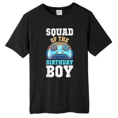 Squad Of The Birthday Boy Matching Video Gamer Birthday Tall Fusion ChromaSoft Performance T-Shirt