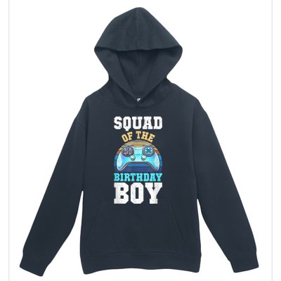 Squad Of The Birthday Boy Matching Video Gamer Birthday Urban Pullover Hoodie