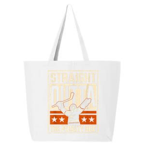 Straight Outta The Penalty Box Funny Hockey Player Fan Lover 25L Jumbo Tote