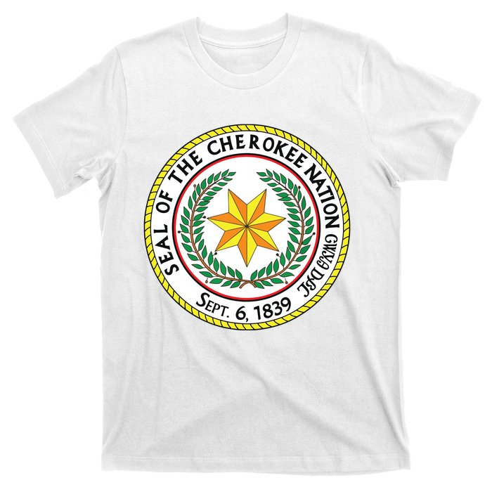 Seal Of The Cherokee Nation Cherokee Native American Pride T-Shirt