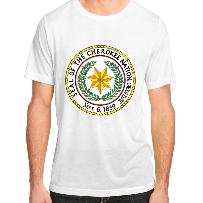 Seal Of The Cherokee Nation Cherokee Native American Pride Adult ChromaSoft Performance T-Shirt