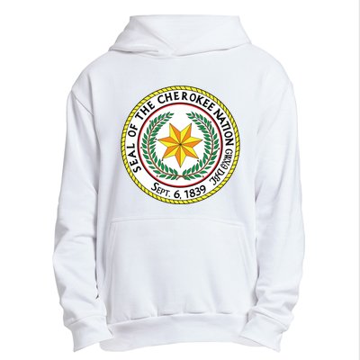 Seal Of The Cherokee Nation Cherokee Native American Pride Urban Pullover Hoodie