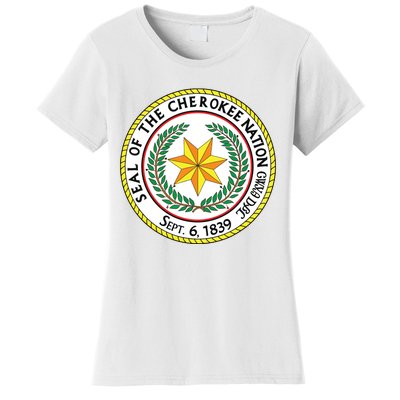 Seal Of The Cherokee Nation Cherokee Native American Pride Women's T-Shirt