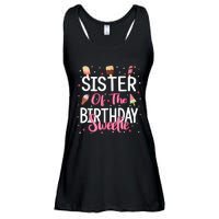 Sister Of The Birthday Sweetie Girl Ice Cream Theme Party Ladies Essential Flowy Tank