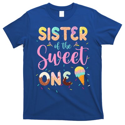 Sister Of The Sweet One Ice Cream 1st First Birthday Family Great Gift T-Shirt
