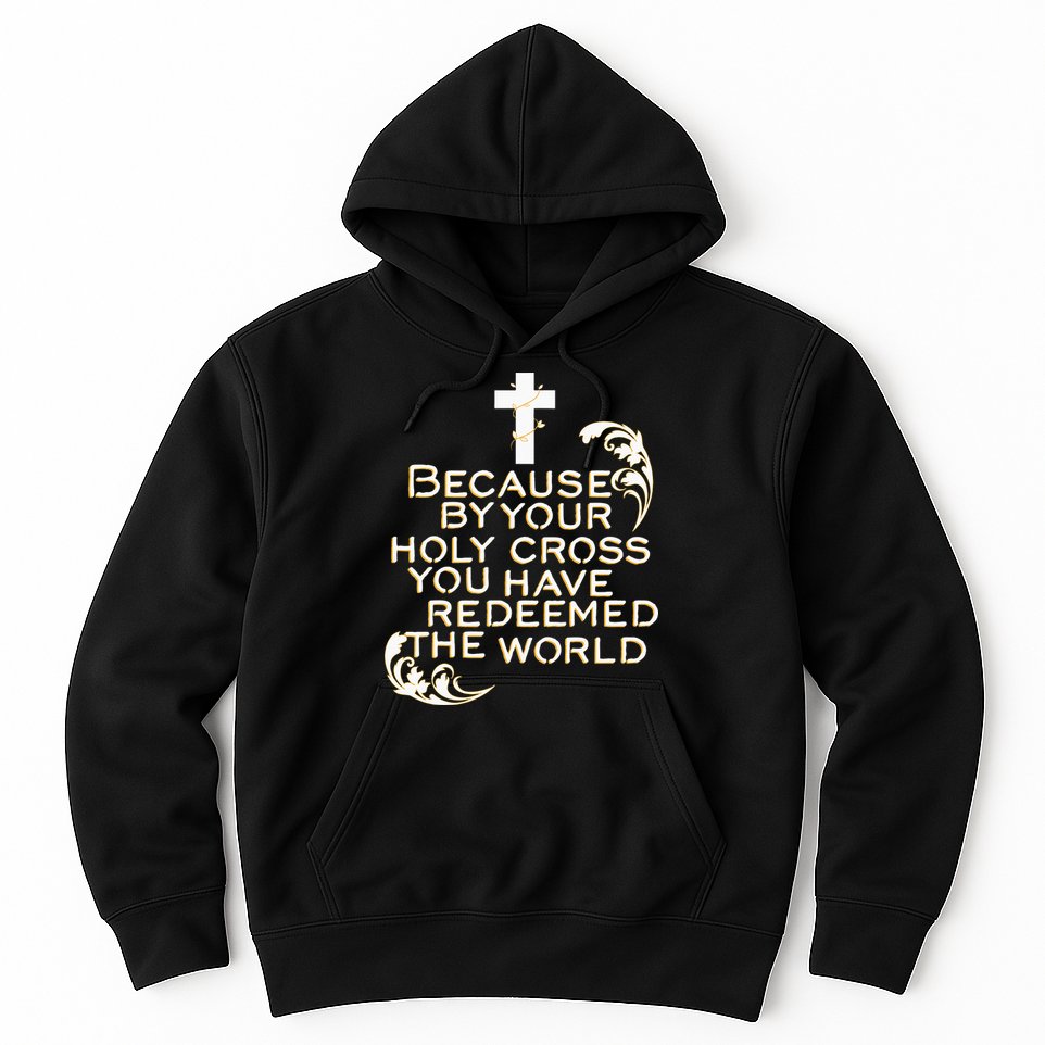 Stations of the Cross Jesus Holy Week Lent Easter Catholic Hoodie