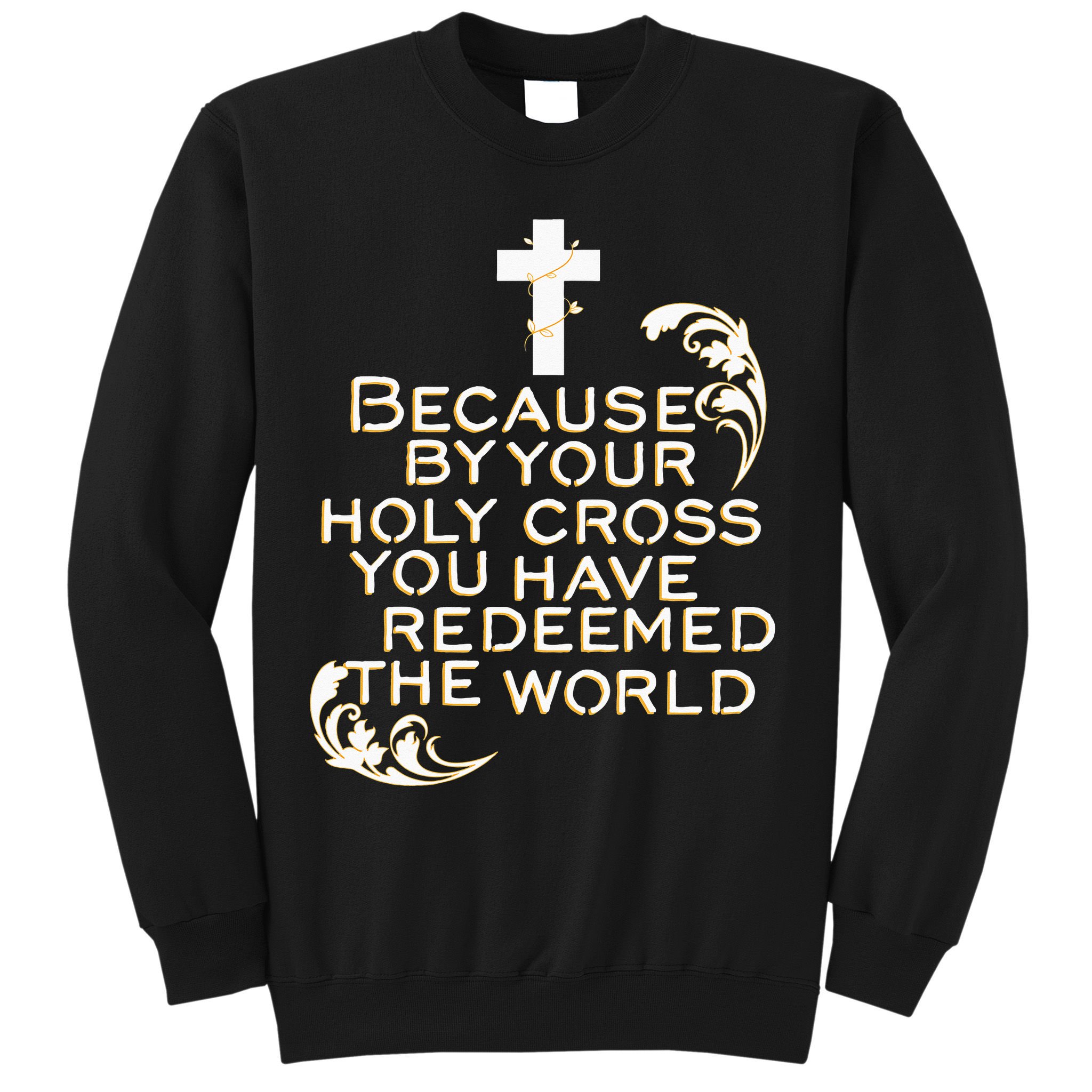 Stations of the Cross Jesus Holy Week Lent Easter Catholic Sweatshirt