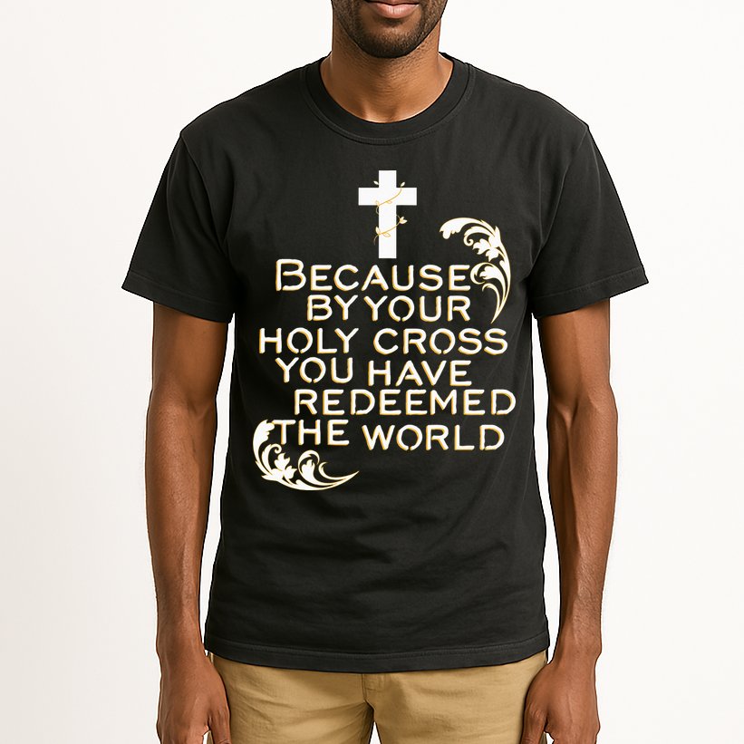 Stations of the Cross Jesus Holy Week Lent Easter Catholic Tall T-Shirt