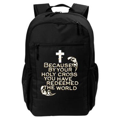 Stations of the Cross Jesus Holy Week Lent Easter Catholic Backpack