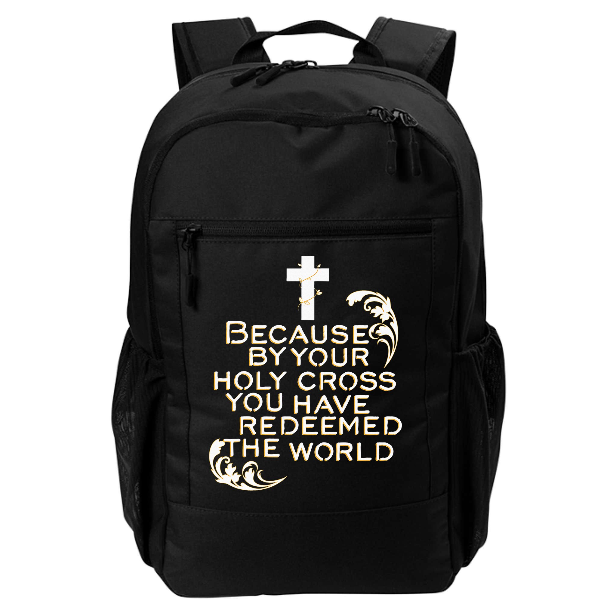 Stations of the Cross Jesus Holy Week Lent Easter Catholic Backpack