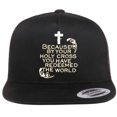 Stations of the Cross Jesus Holy Week Lent Easter Catholic Flatbill Hat