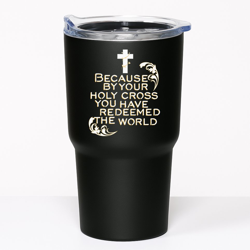 Stations of the Cross Jesus Holy Week Lent Easter Catholic Tumbler