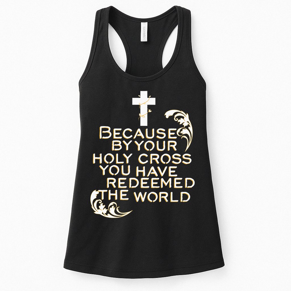 Stations of the Cross Jesus Holy Week Lent Easter Catholic Womens Tank Top